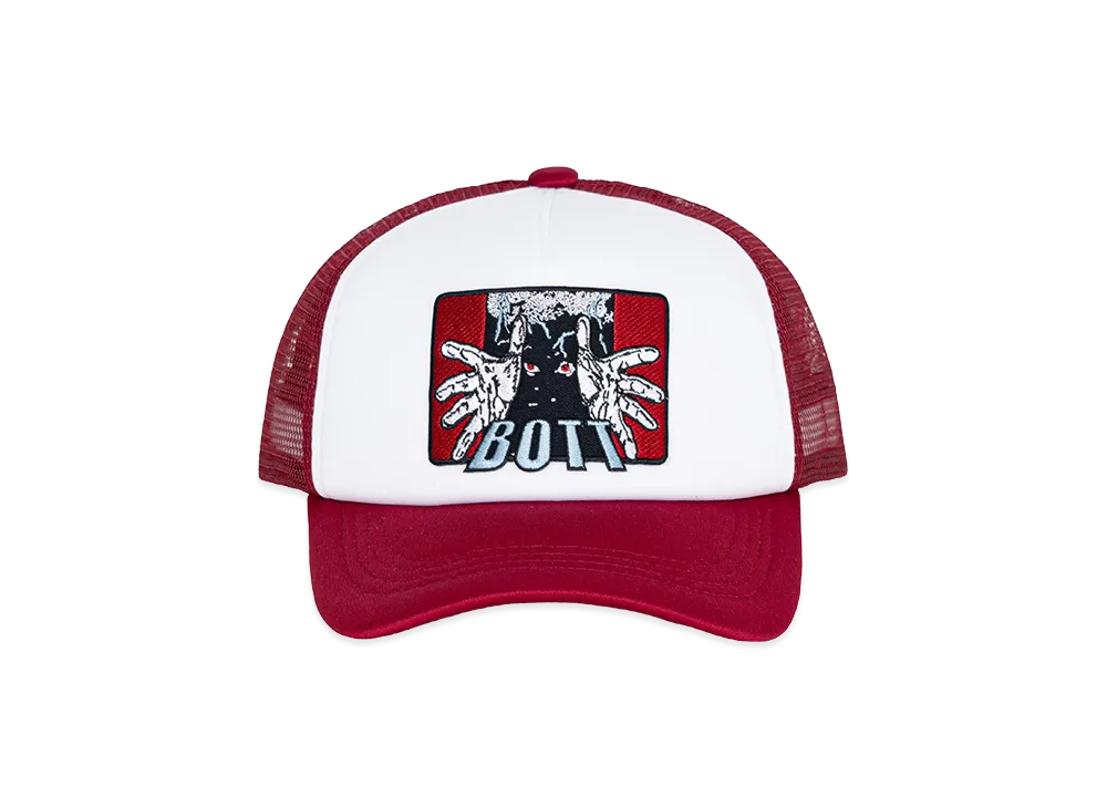 BoTT The Hands Mesh-Back Trucker Cap "Red"