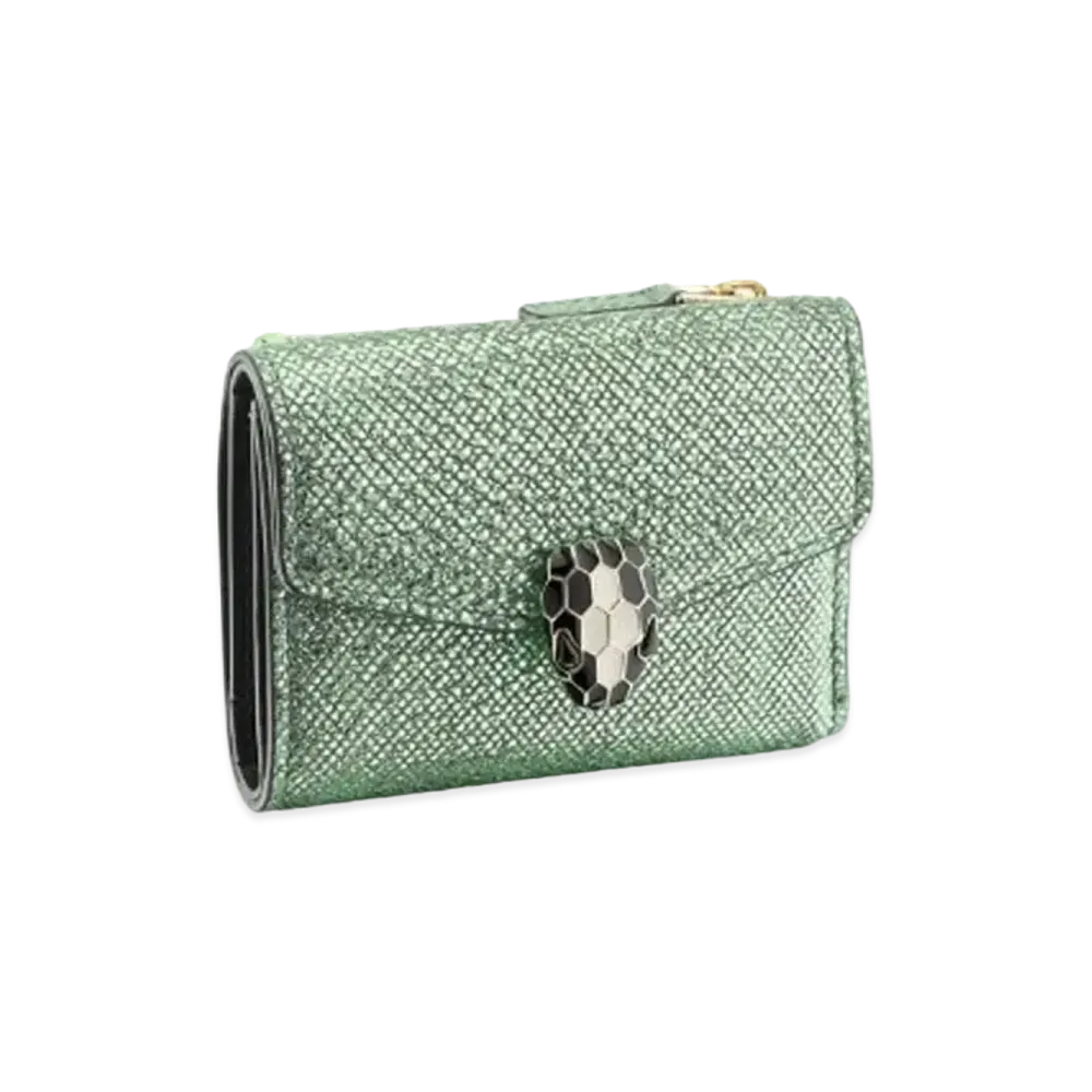 BVLGARI Serpenti Forever Wallet "Green"