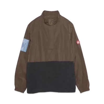 Cav Empt (C.E) DESIRE HALF ZIP "Brown"