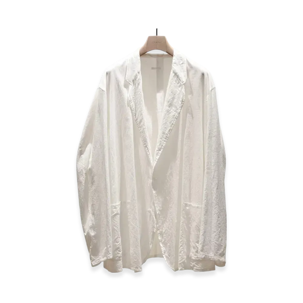 COMOLI Khadi Cotton Jacket SS25 "White"