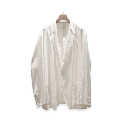 COMOLI Khadi Cotton Jacket SS25 "White"
