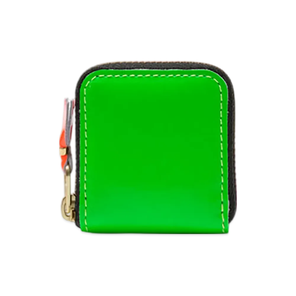 COMME des GARCONS Wallet Super "Green/Orange"