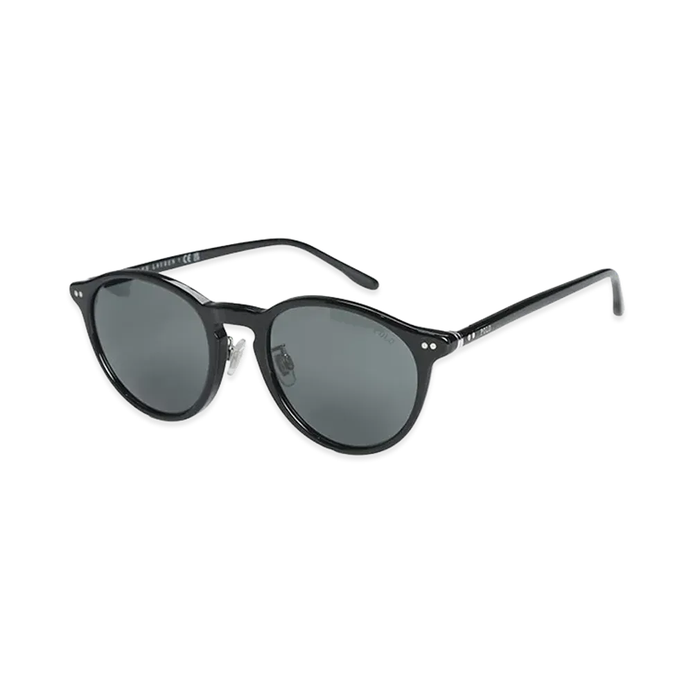 Polo Ralph Lauren Sunglasses Logo Round "Black"