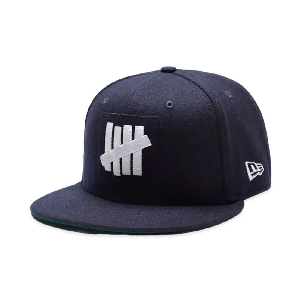 UNDEFEATED X NE Icon Patch Fitted "Navy"