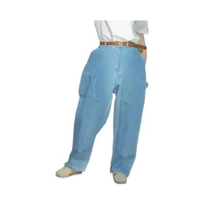 Student Apathy double knee pants "Blue"