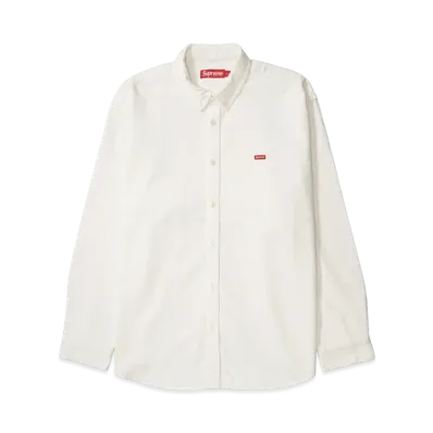 Supreme Small Box Denim Shirt (25FW) "White"