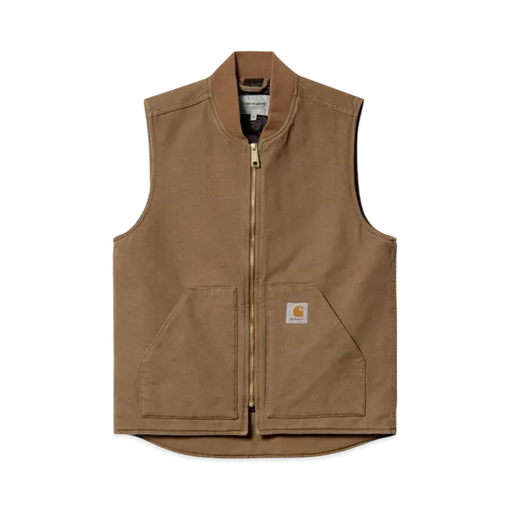 Carhartt WIP Classic Vest "Hamilton Brown(Rinsed)"