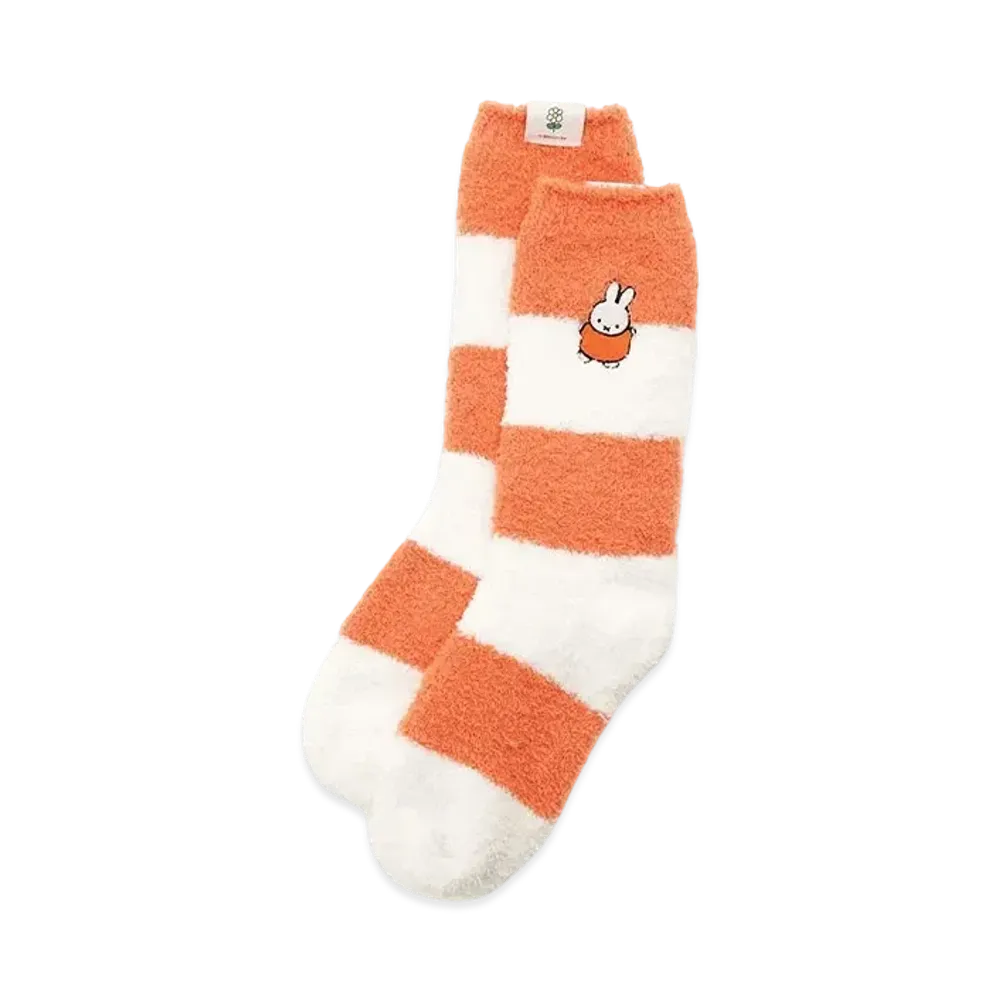 GELATO PIQUE x Dick Bruna Baby Moko Border Socks "Cream"
