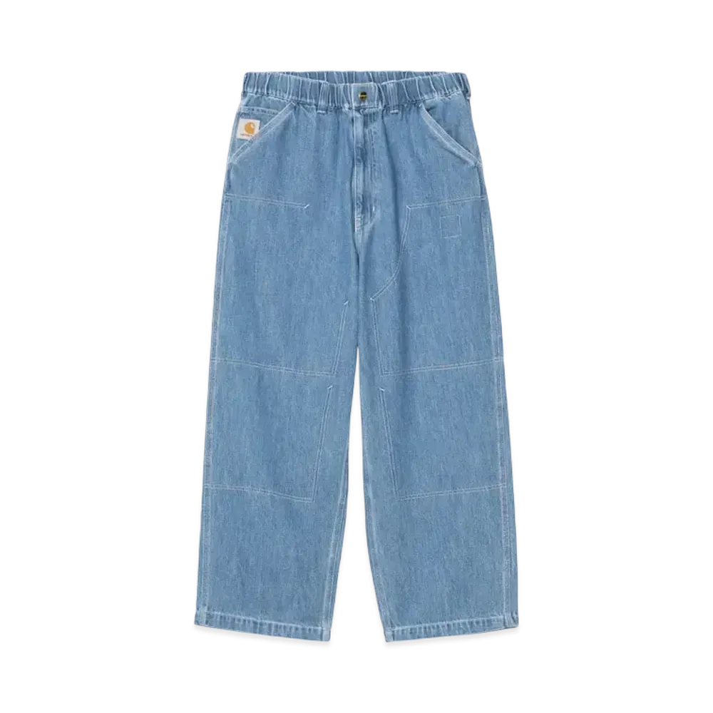 Carhartt WIP x INVINCIBLE with Shinsuke Nakada Removed Pocket Double Knee Pant "Blue Stone Washed"