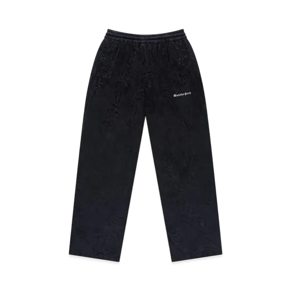 BlackEyePatch Paisley Embossed Track Pants "Black"