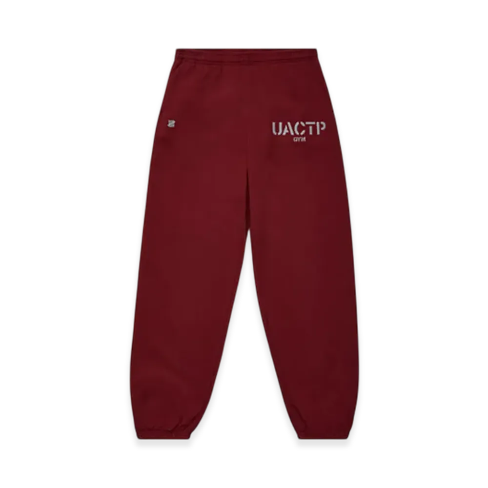 UNDEFEATED UACTP Stencil Gym Sweatpant "Burgundy"