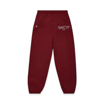 UNDEFEATED UACTP Stencil Gym Sweatpant "Burgundy"