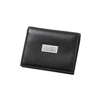 MM6 Maison Margiela Leather Wallet "Black"