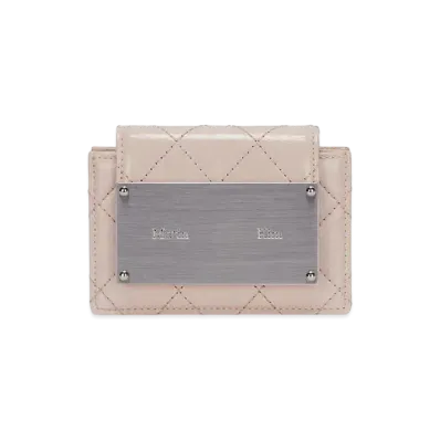 Matin Kim Vintage Accordion Wallet "Beige"