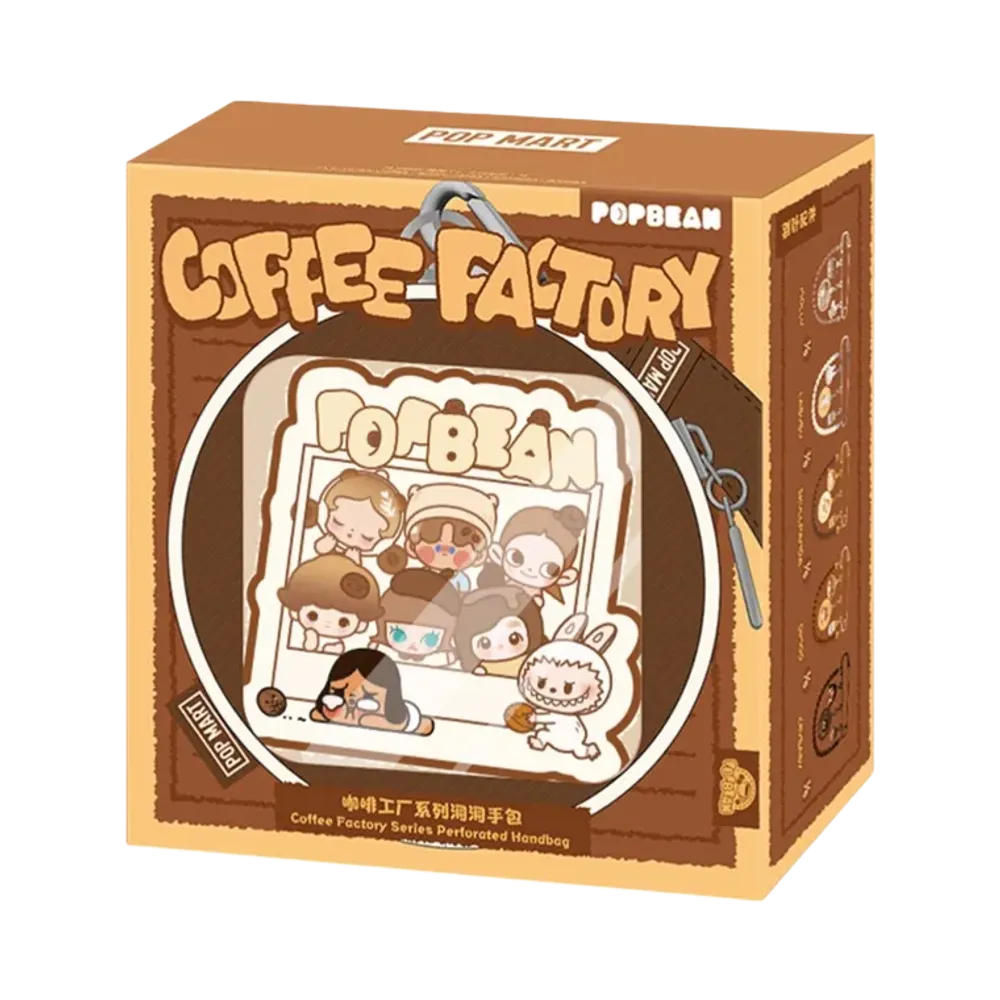 POP MART POP BEAN Coffee Factory Series Custom Brooch Bag [Piece]