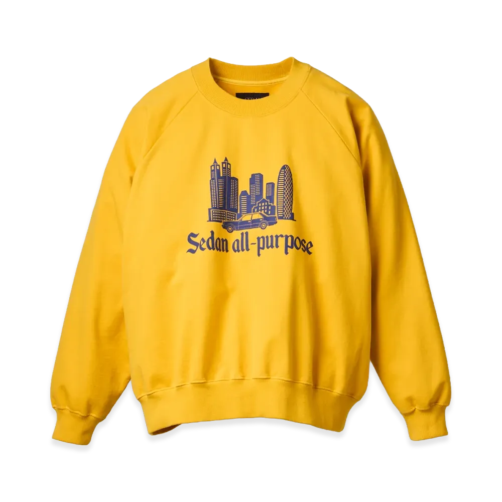 SEDAN ALL-PURPOSE Skyscrapers Sweatshirts "Mustard"