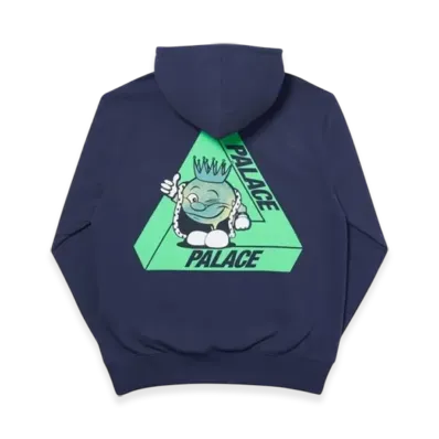 PALACE Tri-Smiler Hood "Navy"