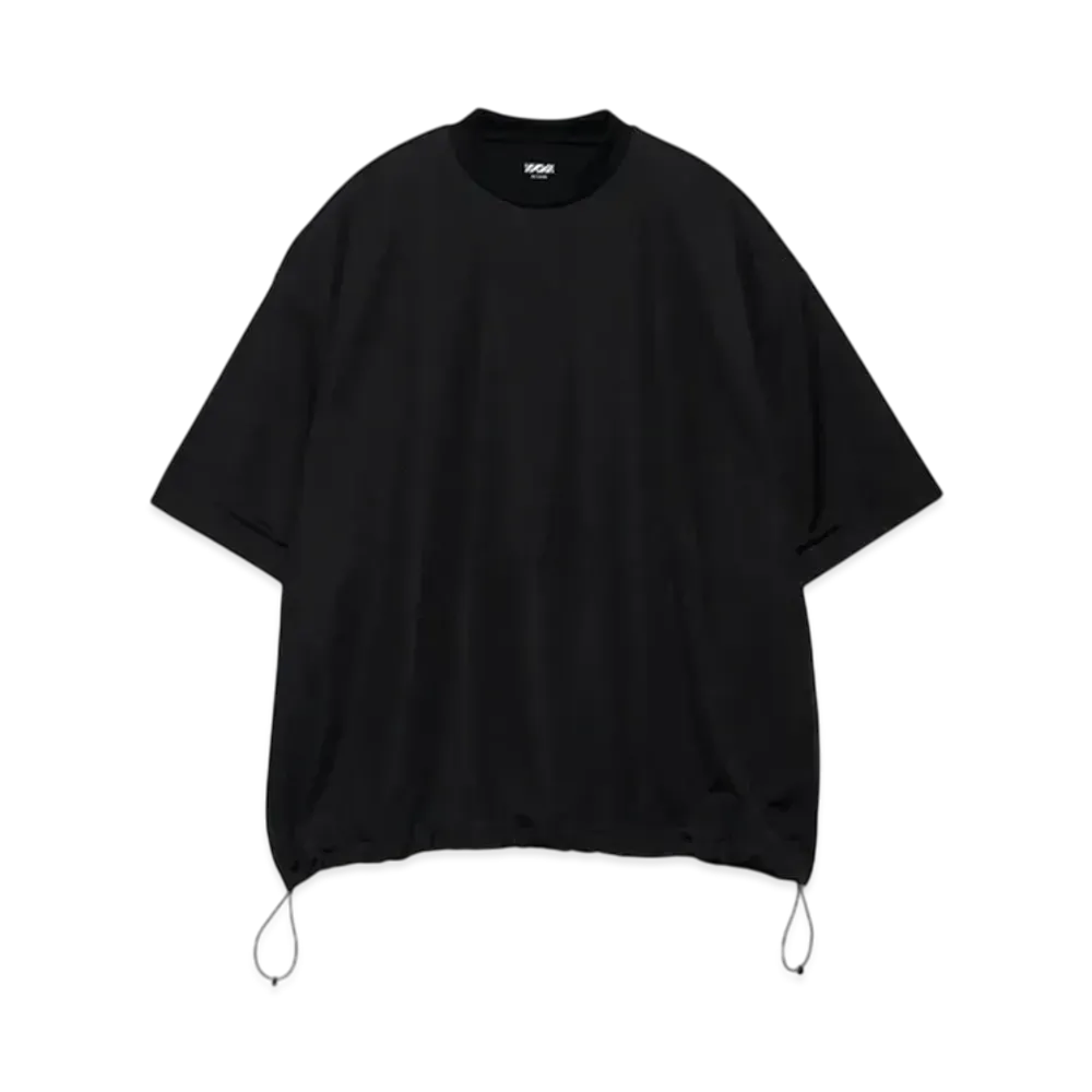 Graphpaper Balloon Double Layered Mesh Short Sleeve T-Shirt "Navy"