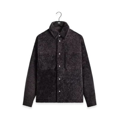 Kith Shearling Ace Shirt Jacket "Thunder"