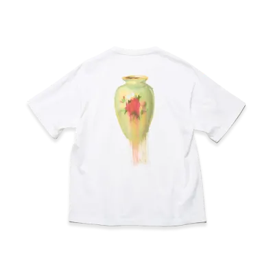 uniform experiment x Michael Cherno Vase Tee "White"