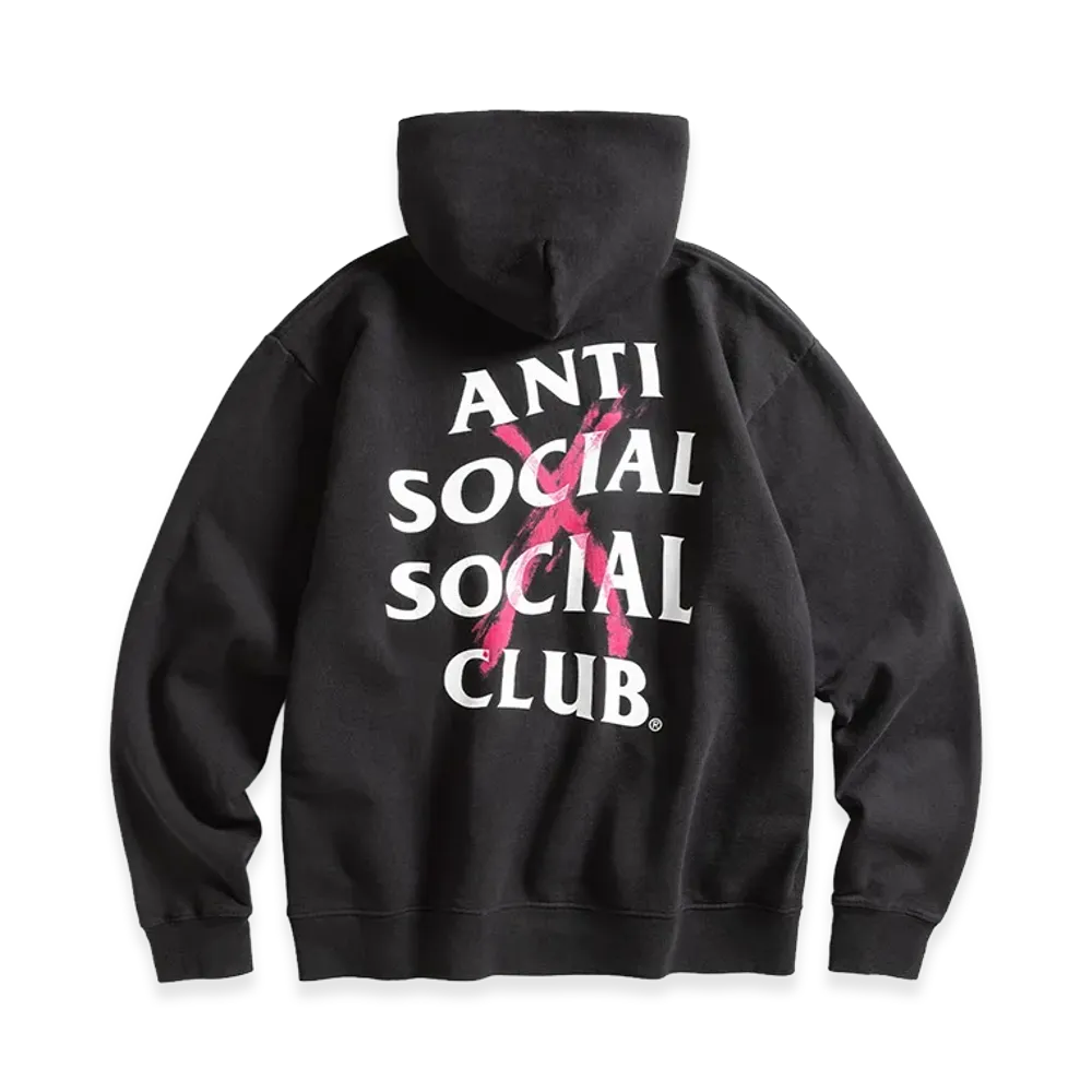 ANTI SOCIAL SOCIAL CLUB Cancelled Paint Hoodie "Black"