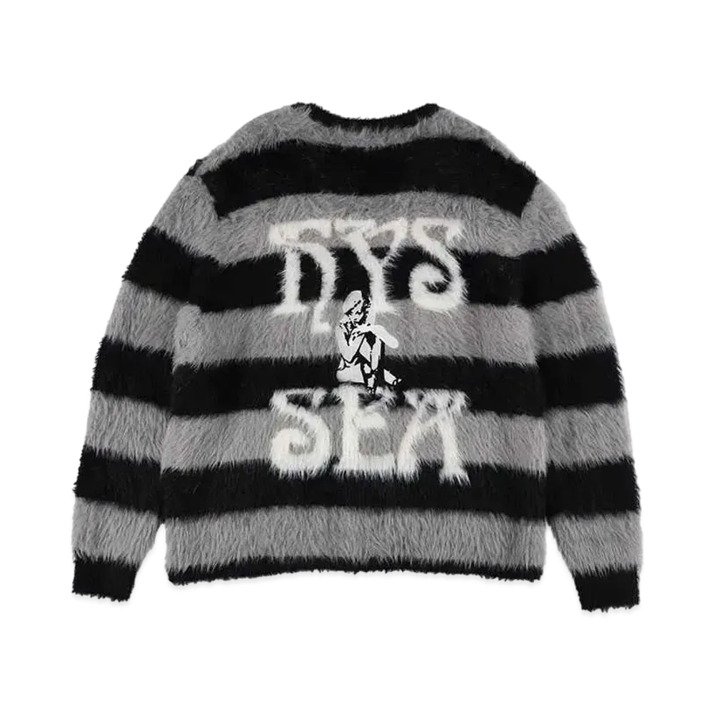 WIND AND SEA x HYSTERIC GLAMOUR Knit Cardigan "Gray"