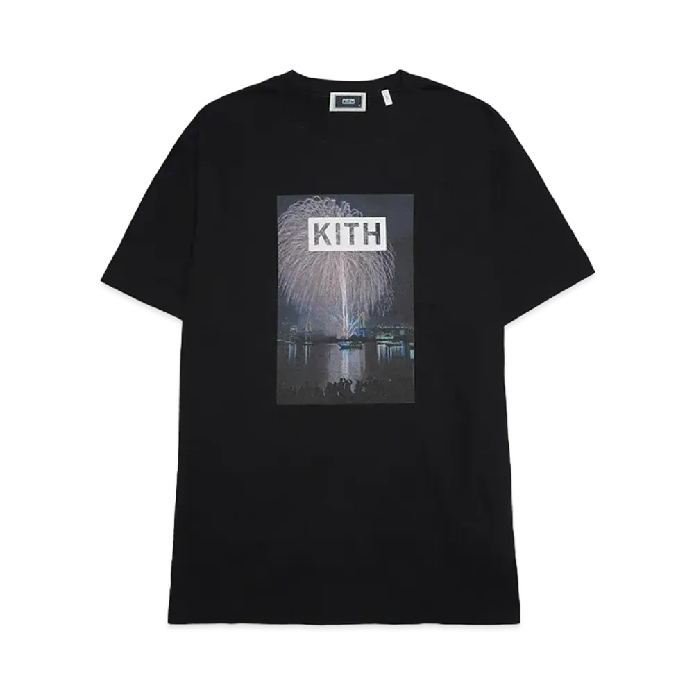 Kith Tokyo Fireworks Tee "Black"