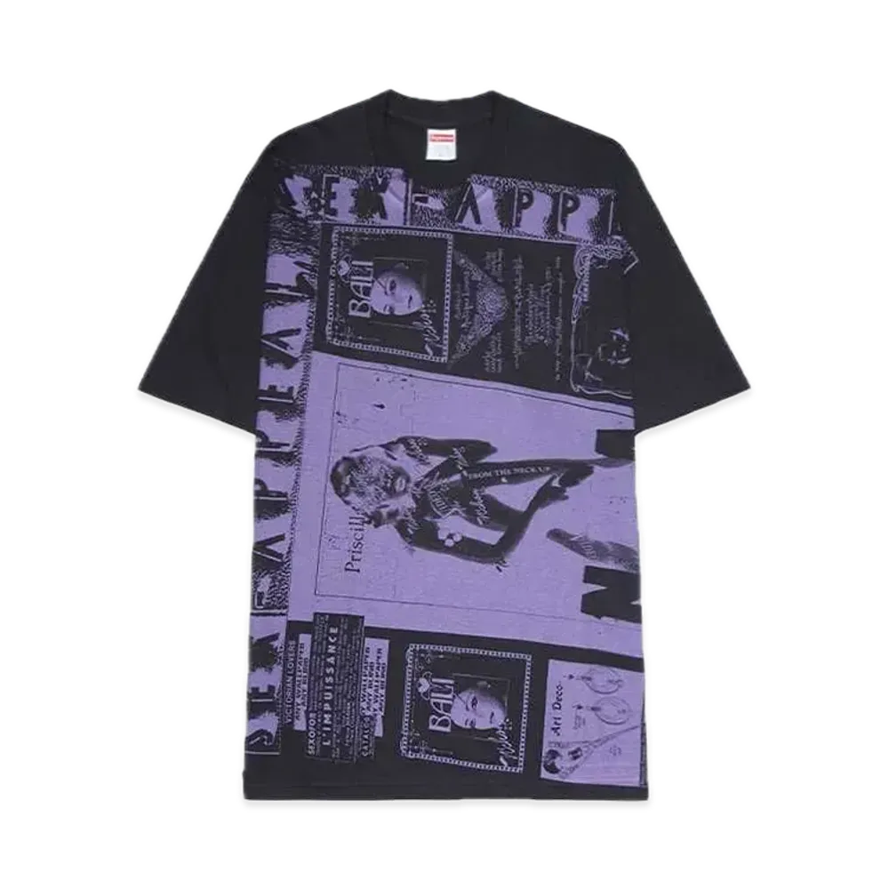 Supreme Collage Tee "Black"