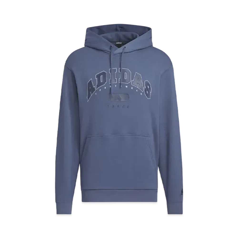 adidas Tokyo Key City Sweatshirt Parka "Blue"
