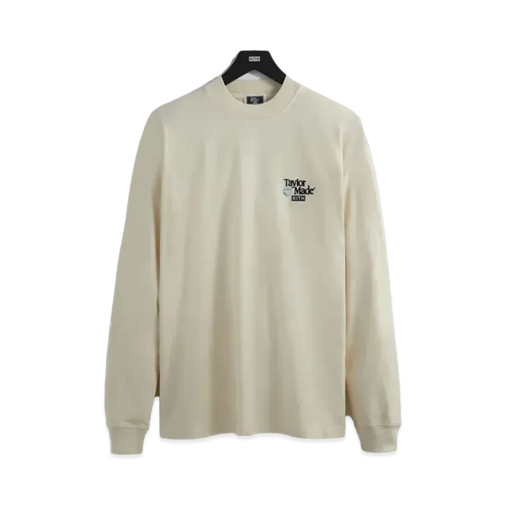 Kith x TaylorMade Mock Neck L/S Tee "Sandrift"