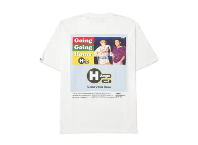 SAPEur x MASATOSHI HAMADA G.G.H S/S Tee "White"
