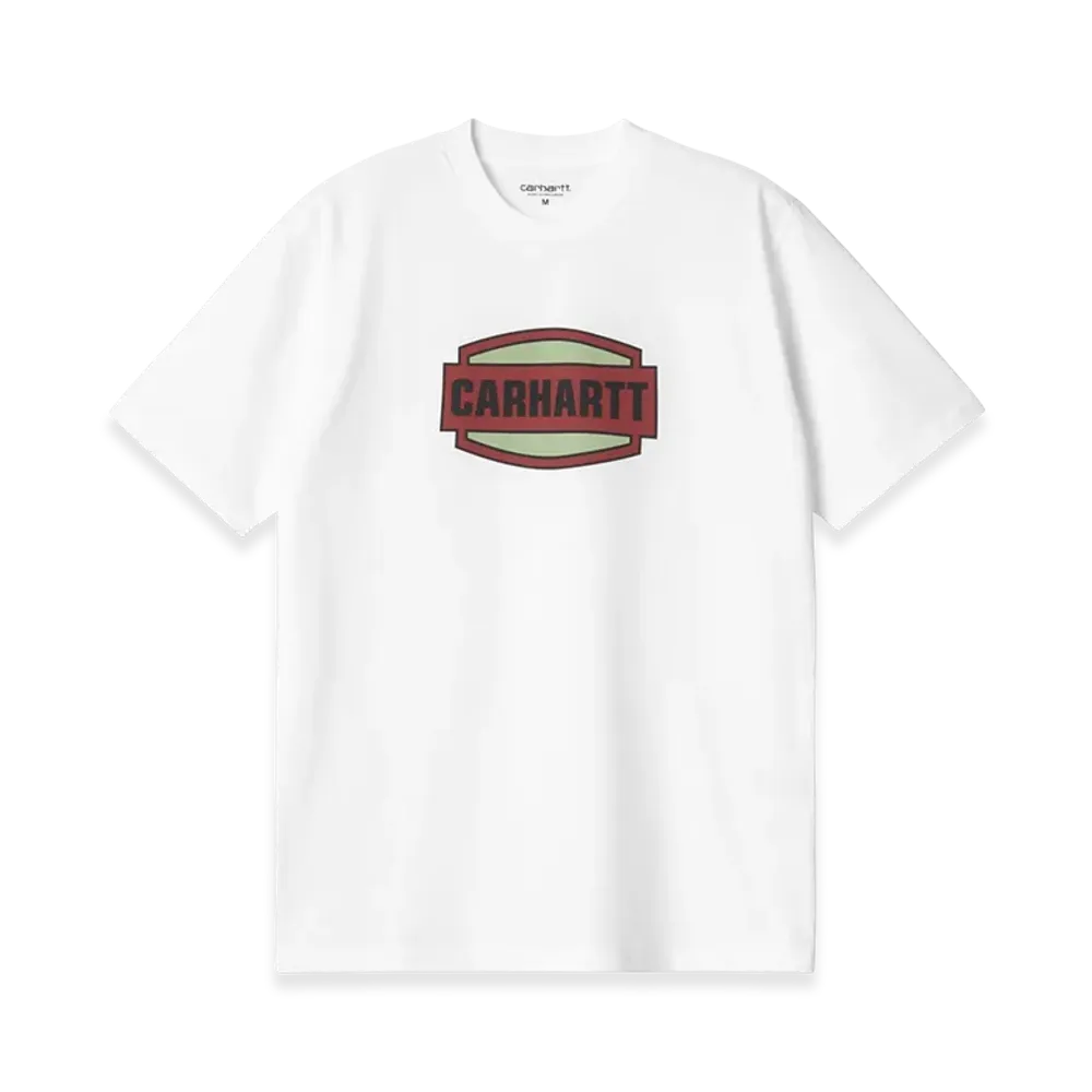 Carhartt WIP S/S Press Script T-Shirt "White"