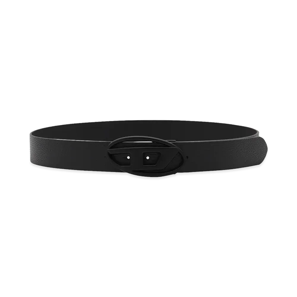 Diesel Leather Belt "Black"