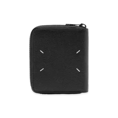 Maison Margiela Small Zip-Around Wallet "Black"