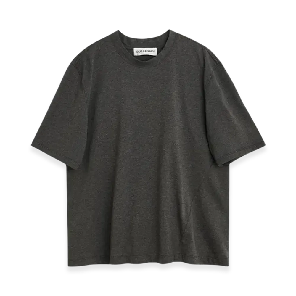 OUR LEGACY Big T-Shirt "Dark Grey Melange"