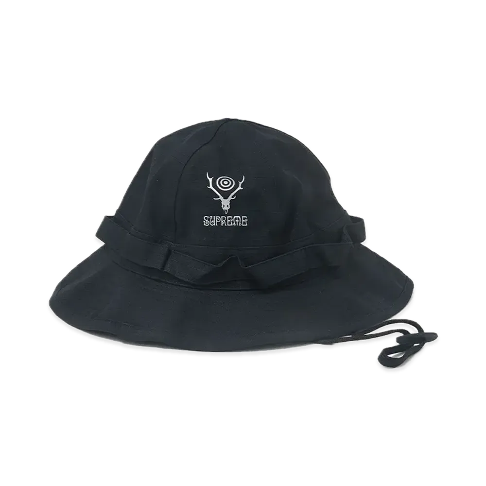 Supreme x SOUTH2 WEST8 Jungle Hat "Black"