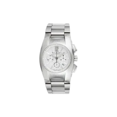 BVLGARI Lettangolo "Silver/Stainless Steel"