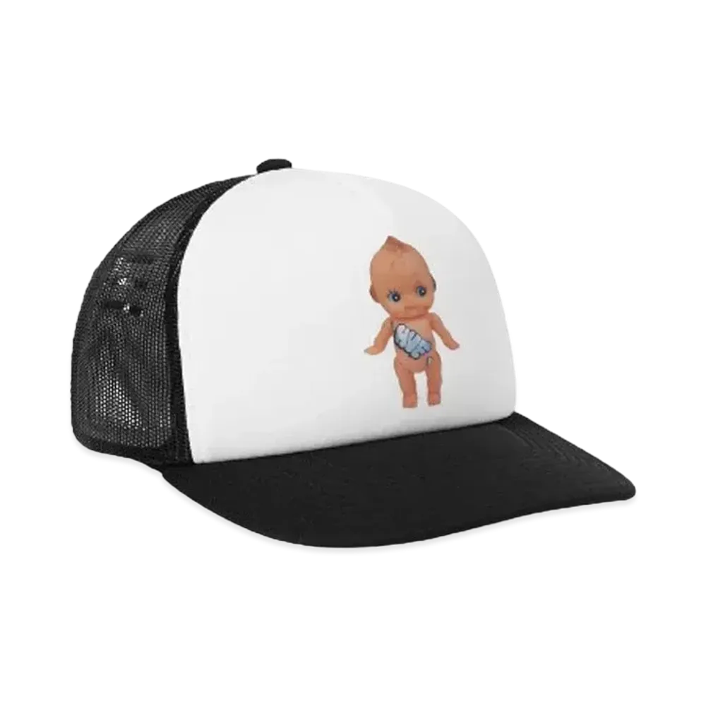 HUF Rizzo Trucker Hat "Black"