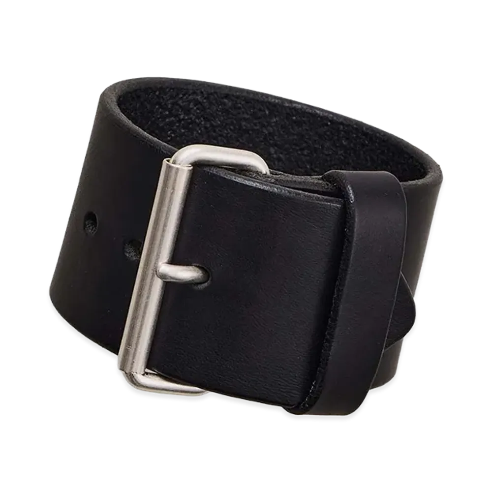 NICENESS Lydia Vacchetta Bullhide Wristband 45mm "Black"