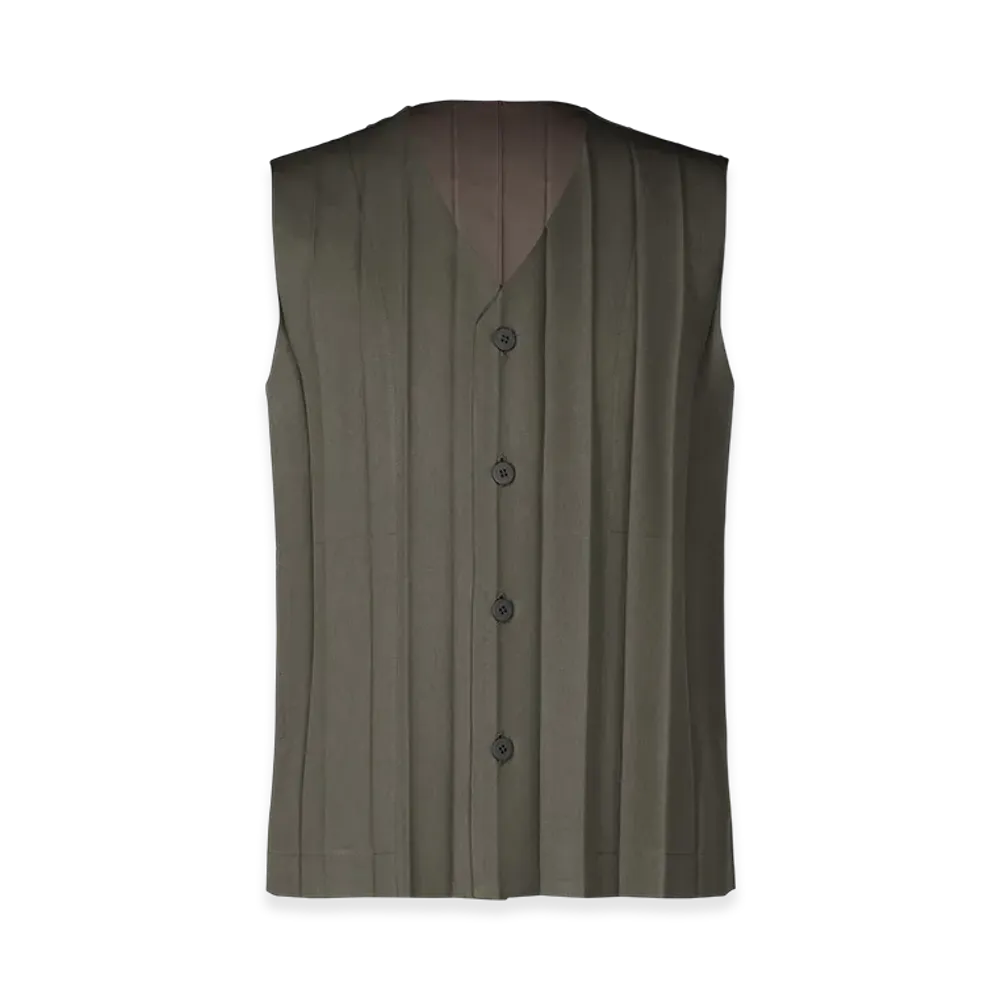 HOMME PLISSE ISSEY MIYAKE Edge Ensemble "Dark Brown"