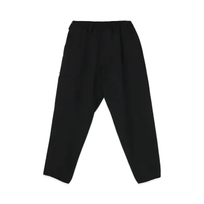 Yohji Yamamoto Pour Homme REGULATION ARMY GABARDINE DOUBLE RIB PIPING PANTS "Black"