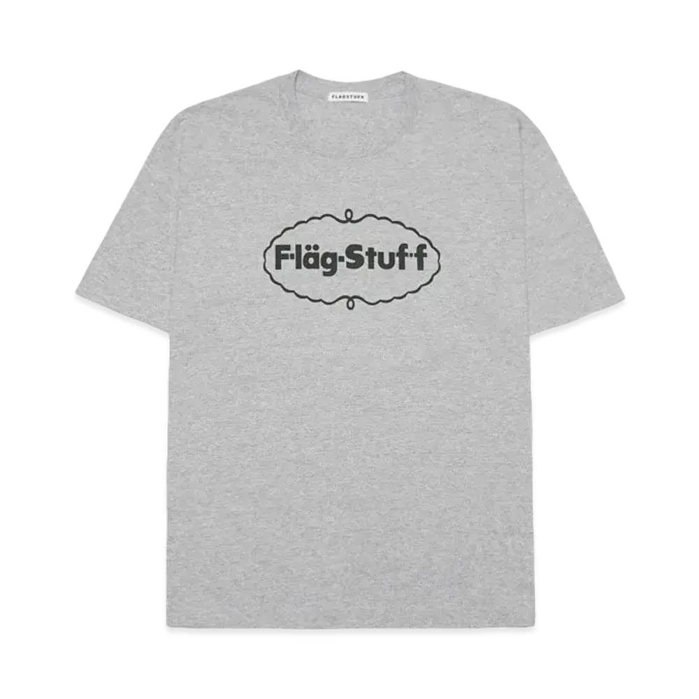 F-LAGSTUF-F ice logo tee "H.GRAY"