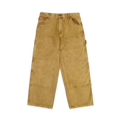 9090 Double Knee Vintage Pants "Beige"