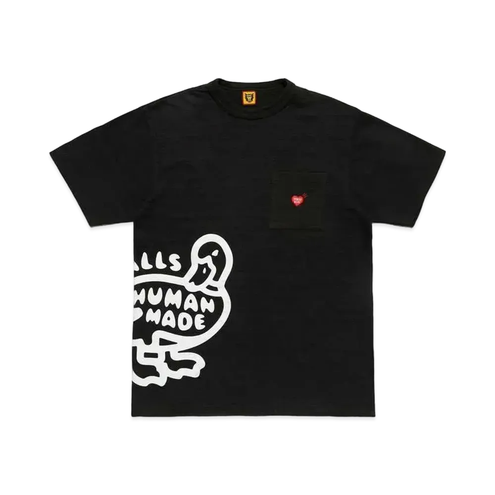 HUMAN MADE POCKET T-SHIRT #1 "Black"