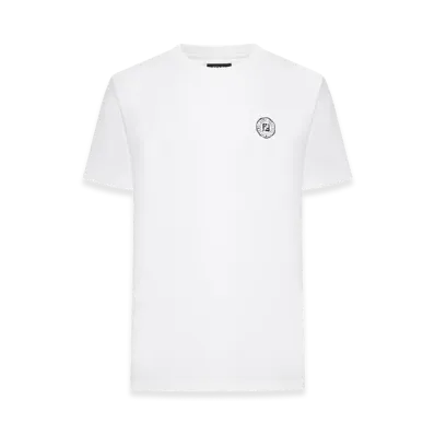 FENDI Cotton T-Shirt With Print "White"