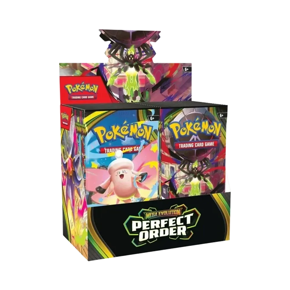 ポケモンカードゲームMEGA(英語版)メガエボリューション「パーフェクトオーダー ディスプレイボックス」ボックス