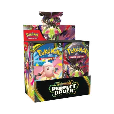 ポケモンカードゲームMEGA(英語版)メガエボリューション「パーフェクトオーダー ディスプレイボックス」ボックス