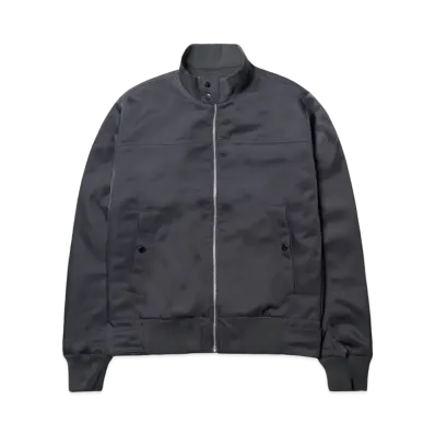 A MA MANIERE × JORDAN Flight Jacket "Midnight Fog/Black"