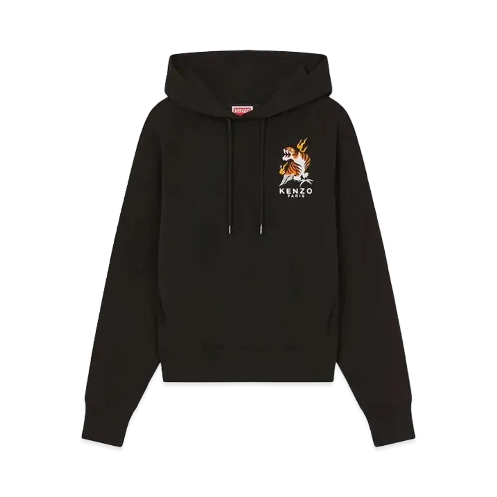 KENZO 'YEAR OF THE DRAGON' Embroidery Classic Hoodie "Black"