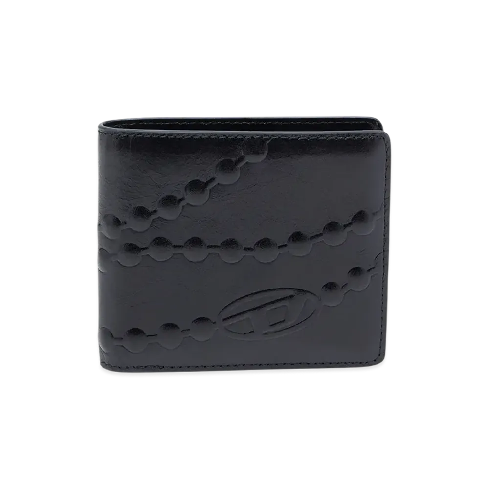 Diesel Bi-Fold Coin S 3d Bi-fold Wallet "Black"